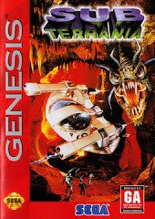 Sub Terrania - Complete - Sega Genesis