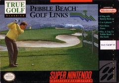 Pebble Beach Golf Links - Loose - Super Nintendo