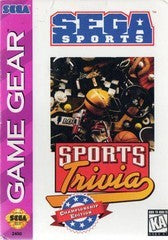 Sports Trivia - In-Box - Sega Game Gear
