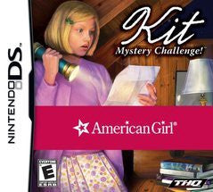 American Girl Kit Mystery Challenge - Loose - Nintendo DS