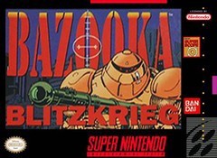 Bazooka Blitzkrieg - Loose - Super Nintendo