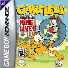 Garfield And His Nine Lives - Complete - GameBoy Advance