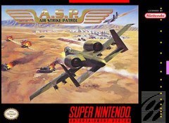 A.S.P. Air Strike Patrol - In-Box - Super Nintendo  Fair Game Video Games