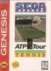 ATP Tour Championship Tennis [Cardboard Box] - In-Box - Sega Genesis  Fair Game Video Games