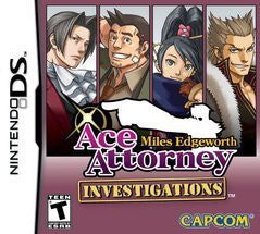 Ace Attorney Investigations: Miles Edgeworth - Loose - Nintendo DS  Fair Game Video Games