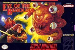 Advanced Dungeons & Dragons Eye of the Beholder - In-Box - Super Nintendo  Fair Game Video Games