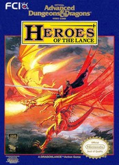 Advanced Dungeons & Dragons Heroes of the Lance - Complete - NES  Fair Game Video Games