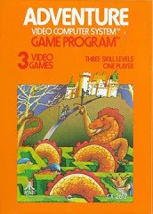 Adventure [Text Label] - Loose - Atari 2600  Fair Game Video Games