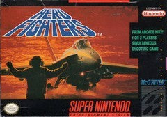 Aero Fighters - Complete - Super Nintendo  Fair Game Video Games