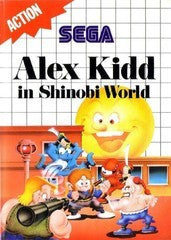 Alex Kidd in Shinobi World [Blue Label] - Loose - Sega Master System  Fair Game Video Games
