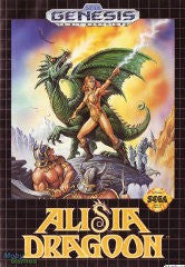 Alisia Dragoon - In-Box - Sega Genesis  Fair Game Video Games