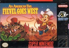 An American Tail Fievel Goes West - In-Box - Super Nintendo  Fair Game Video Games