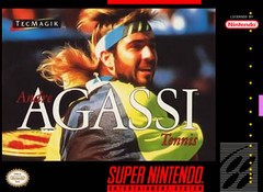 Andre Agassi Tennis - Loose - Super Nintendo  Fair Game Video Games