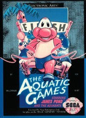 Aquatic Games Starring James Pond - Loose - Sega Genesis  Fair Game Video Games