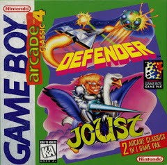 Arcade Classic 4: Defender and Joust - In-Box - GameBoy  Fair Game Video Games