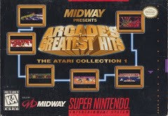 Arcade's Greatest Hits Atari Collection 1 - Loose - Super Nintendo  Fair Game Video Games