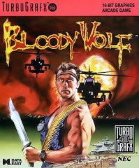 Bloody Wolf - Complete - TurboGrafx-16  Fair Game Video Games