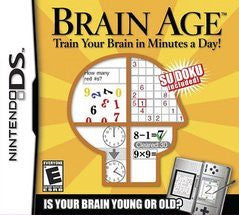 Brain Age - Complete - Nintendo DS  Fair Game Video Games