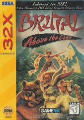 Brutal: Above the Claw - Loose - Sega 32X  Fair Game Video Games
