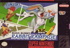 Bugs Bunny Rabbit Rampage - Complete - Super Nintendo  Fair Game Video Games