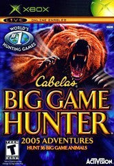 Cabela's Big Game Hunter 2005 Adventures - In-Box - Xbox  Fair Game Video Games