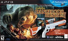 Cabela's Dangerous Hunts 2011 [Gun Bundle] - Loose - Playstation 3  Fair Game Video Games