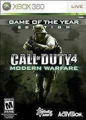 Call of Duty 4 Modern Warfare [Game of the Year] - Loose - Xbox 360  Fair Game Video Games