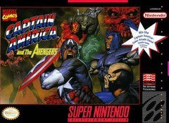 Captain America and the Avengers - In-Box - Super Nintendo  Fair Game Video Games