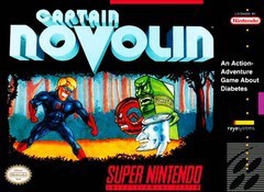 Captain Novolin - Loose - Super Nintendo  Fair Game Video Games