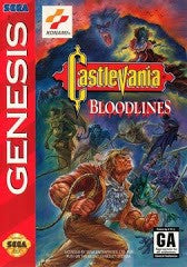 Castlevania: Bloodlines [Cardboard Box] - Complete - Sega Genesis  Fair Game Video Games