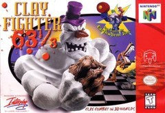 Clay Fighter 63 1/3 - Complete - Nintendo 64  Fair Game Video Games
