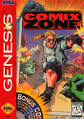 Comix Zone - Loose - Sega Genesis  Fair Game Video Games