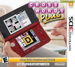 Crosswords Plus - Complete - Nintendo 3DS  Fair Game Video Games