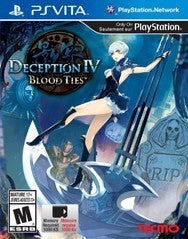 Deception IV: Blood Ties - In-Box - Playstation Vita  Fair Game Video Games
