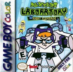 Dexter's Laboratory Robot Rampage - Loose - GameBoy Color  Fair Game Video Games