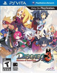 Disgaea 3 Absence of Detention - Complete - Playstation Vita  Fair Game Video Games