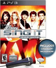 Disney Sing It: Pop Hits with Microphone - Complete - Playstation 3  Fair Game Video Games