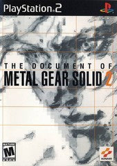 Document of Metal Gear Solid 2 - Loose - Playstation 2  Fair Game Video Games