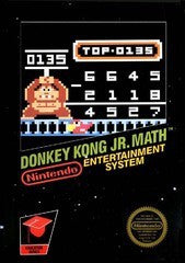 Donkey Kong Jr Math - In-Box - NES  Fair Game Video Games