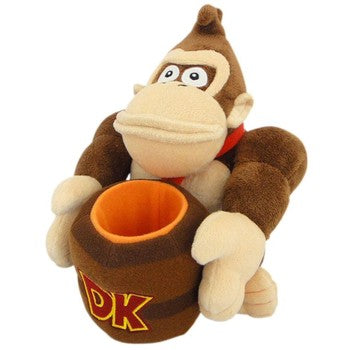 Donkey Kong with Barrel 8"  Fair Game Video Games