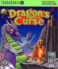 Dragon's Curse - Loose - TurboGrafx-16  Fair Game Video Games
