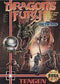 Dragon's Fury - Loose - Sega Genesis  Fair Game Video Games