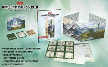 Dungeon Master's Screen Wilderness Kit - Dungeons & Dragons  Fair Game Video Games