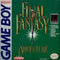 Final Fantasy Adventure - In-Box - GameBoy  Fair Game Video Games