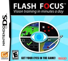 Flash Focus Vision Training - Complete - Nintendo DS  Fair Game Video Games