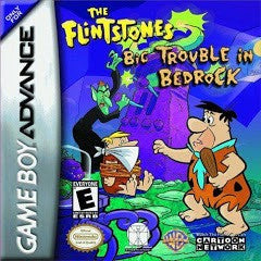 Flintstones Big Trouble in Bedrock - In-Box - GameBoy Advance  Fair Game Video Games