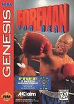 Foreman For Real - Complete - Sega Genesis  Fair Game Video Games