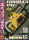 Formula 1 - Complete - Sega Game Gear  Fair Game Video Games
