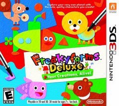 Freakyforms Deluxe Your Creations Alive - Complete - Nintendo 3DS  Fair Game Video Games
