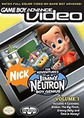 GBA Video Jimmy Neutron Volume 1 - Loose - GameBoy Advance  Fair Game Video Games